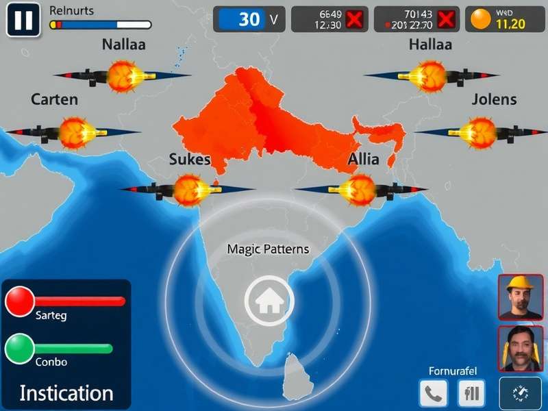 Bomber Sovereign gameplay screenshot showing strategic bombing action